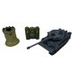German Tiger Fjernstyret Tank 1:28 VS Fort 40Mhz