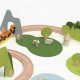 Classic World Natural Tog Sæt, Trælegetøj