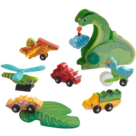 Kidkraft Adventure Tracks Dino World Tog Sæt