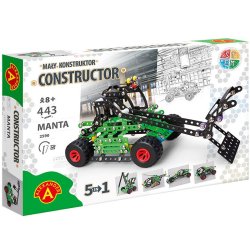 Constructor Pro MANTA 5-i-1 Metal Konstruktionsbygges