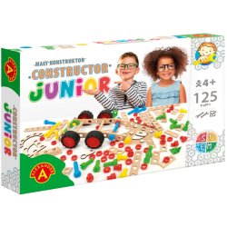 Junior Træ Konstruktionsbyggesæt 125 dele