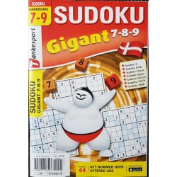 Sudoku Gigant 7 - 8 - 9