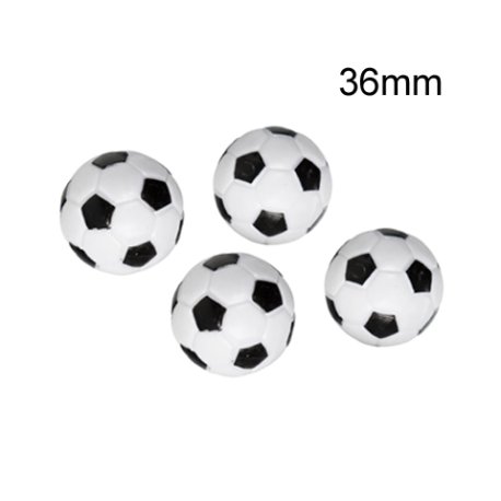 MegaLeg Bordfodbold 36mm Bolde, 4 stk.