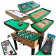 MegaLeg Multibord 15-i-1 (Fodbold / Basket / Pool / Hockey / Tennis m.v.)