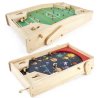 Pintoy 2-i-1 spil Fodbold Flipper og Pinball Spil Til Børn i Træ