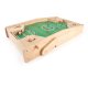 Pintoy 2-i-1 spil Fodbold Flipper og Pinball Spil Til Børn i Træ