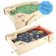 Pintoy 2-i-1 spil Fodbold Flipper og Pinball Spil Til Børn i Træ