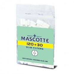 Mascotte Slim Filters 120 stk + 30 6 mm