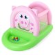 Bestway ''Oinkster'' Hoppeborg og boldebassin   "239 x 162 x 137 cm"