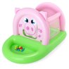 Bestway ''Oinkster'' Hoppeborg og boldebassin   "239 x 162 x 137 cm"