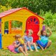 The House of Fun Plast Legehus, Multi farvet