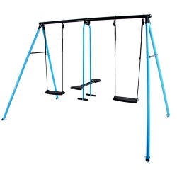 Hörby Bruk Classic Metal Gyngestativ   "Turkis"