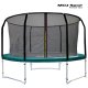 MCU-Sport Pro-line 3,05m Grøn Trampolin V3.0 + Pro sikkerhedsnet