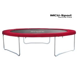 MCU-Sport Pro-line 3,05m Rød Trampolin V3.0