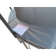 MCU-Sport Classic Plus V2 3.7M Trampolin + Sikkerhedsnet + Stige Sort