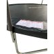 MCU-Sport Classic Plus V2 3,05M Trampolin + Sikkerhedsnet + Stige Sort