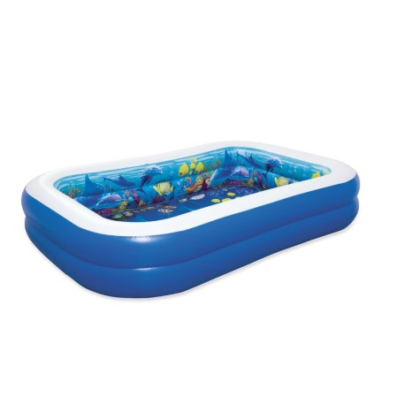 Badebassin 3D Undersøisk Eventyr Pool   "262x175x51 cm"