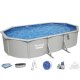 Bestway Hydrium  Oval Stålvægspoolsæt   "610 x 366 x 122 cm"    (2026 model)