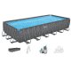 Bestway APX 365 Rektangulært Pool    "732 x 366 x 132 cm"