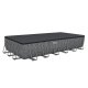 Bestway APX 365 Rektangulært Pool    "732 x 366 x 132 cm"