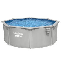 Bestway Hydrium cm Stål Pool m/Sandfilter, Skimmer   "366 x 122"  (2026 model)