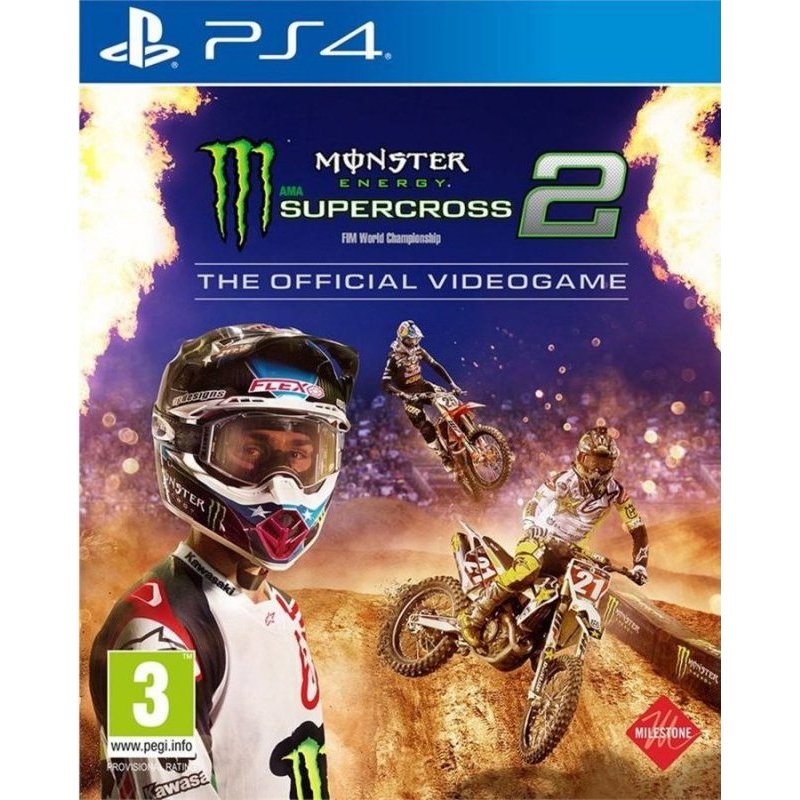 Blænding Derive mesh Monster Energy Supercross - The Official Video Game 2 - PS4 - Kiosken  Rødbyhavn