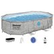 Bestway Power Steel Swim Vista II  pool m/sandfilter   "488 x 305 x 107 cm"