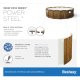 Bestway Power Steel Swim Vista II    "549 x 122 cm"
