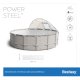 Bestway Power Steel m/Baldakin   "396 x 107 cm"