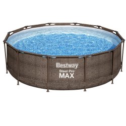Bestway Steel Pro MAX Frame Pool Rattan    "366x100cm"