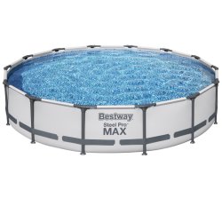 Bestway Steel Pro MAX Frame Pool 427 x 84 cm m/filter pumpe