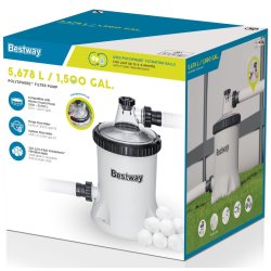Flowclear 5.678 L Polysphere Filterbolde Filterpumpe