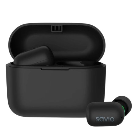Savio TWS-09 TWS Bluetooth In-Ear Earbuds med Case (8 timer)