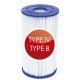 Bestway Filterpatron IV (Bestway varenr 58095)