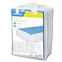 Bestway Solar Pool Overdækning    "6.40m x 2.74m/7.32m x 3.66m"