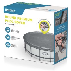 Bestway overdækning Premium Rund Poolcover    "488 cm"