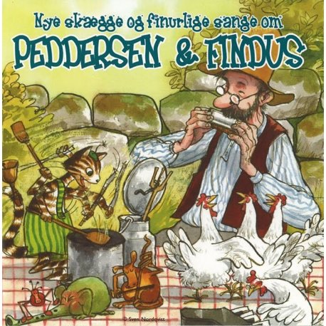 Nye skægge Og Finurlige Sange Om Peddersen & Findus