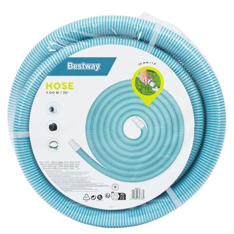 Bestway Flowclear 38mm Slange til Pool 9 m