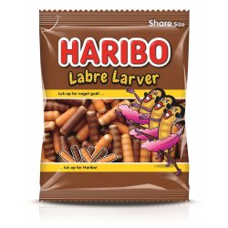 Haribo Labre Larver 120 gr