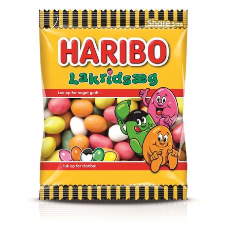 Haribo Lakridsæg  120 Gr