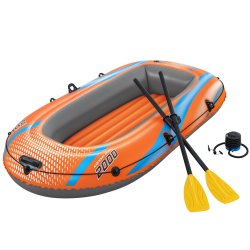 Bestway Kondor Elite 2000 Gummibåd Sæt  "196 x 106 cm"