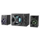 Nedis Gaming Højtalere 2.1 med LED (33W) USB