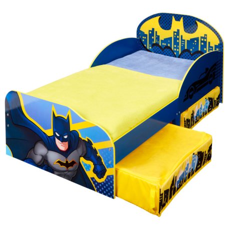 Batman Børne Seng i Træ "140 x 70 cm"