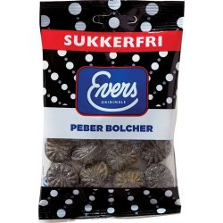 Evers Peberbolcher 80 gr Sukkerfri