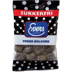 Evers Bl. Bolcher 80 gr Sukkerfri