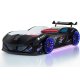 Speedy Turbo Tech Bilseng med LED-Lys og Lydpakke, Sort