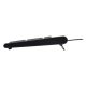 Deltaco Fullsize Kablet Tastatur - Nordisk, USB-C  Sort