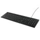 Deltaco Fullsize Kablet Tastatur - Nordisk, USB-C  Sort