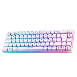 Deltaco Gaming WK70 60% Tastatur med RGB (Semi transparent) Hvid