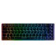 Deltaco Gaming DK240 60% Tastatur med RGB (Semi transparent) Sort